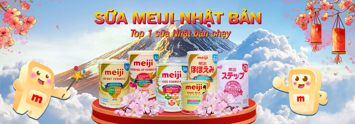 Sữa Meiji Nhật Bản
